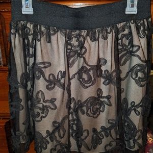 BCX lacey skirt